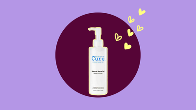 ‘I tried the Cure Aqua Gel exfoliator and am blown away by the results’