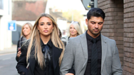 Georgia Harrison supported by Anton Danyluk at latest Stephen Bear court hearing