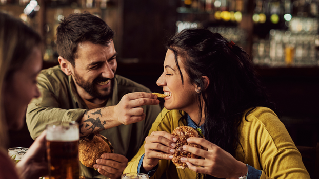 sharing food, tiktok, test