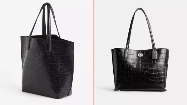 designer dupe bag h&m