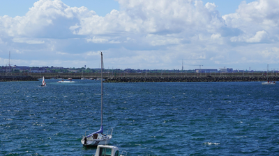 Storm Kathleen: Young girl safely rescued off the coast of Dún Laoghaire