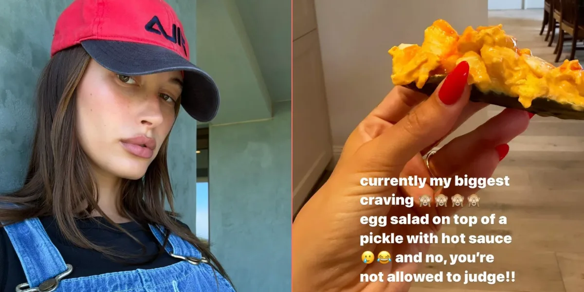 Hailey Bieber reveals her biggest pregnancy craving so far and baby name news