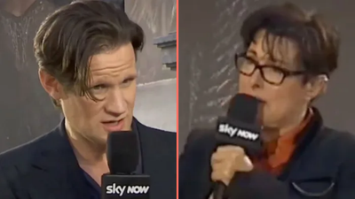Matt Smith praised for correcting Sue Perkins over co-star’s pronouns