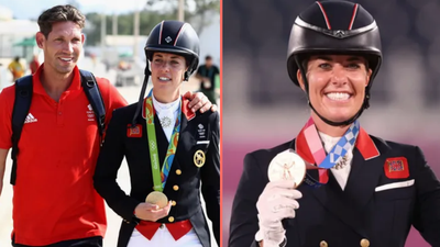 Charlotte Dujardin’s fiance responds to video of her whipping horse