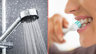 Dentist shares grim warning to people who brush their teeth in the shower