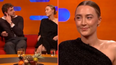 Saoirse Ronan praised for comment that silenced men on Graham Norton Show