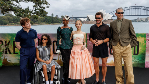 Ariana Grande and Ethan Slater