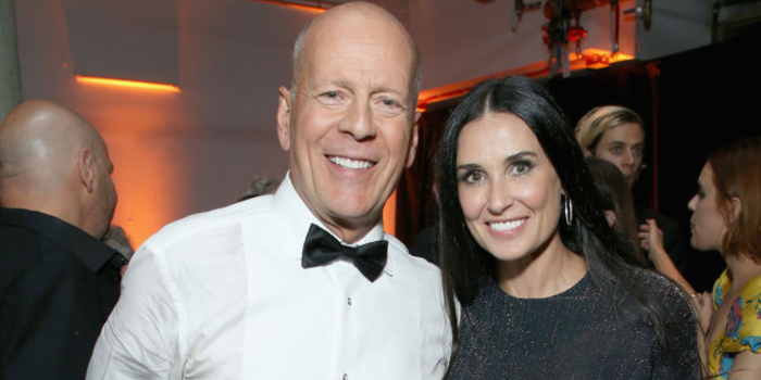 Bruce Willis and Demi Moore