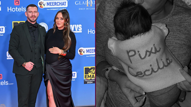Charlotte Crosby welcomes second baby with fiancé Jake Ankers