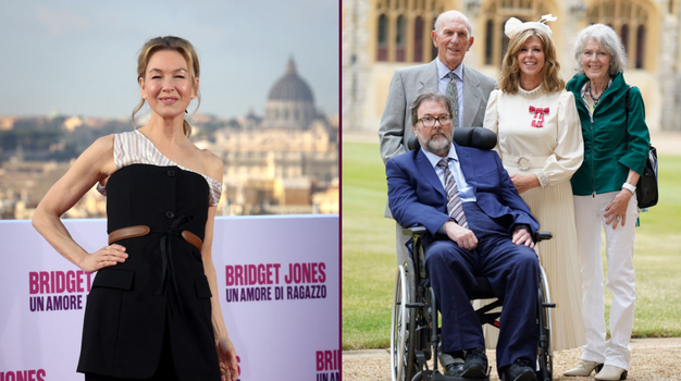 Renée Zellweger and Kate Garraway