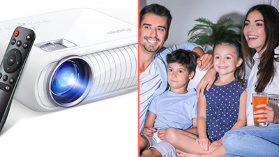 Turn your home into a cinema with projector on sale for limited time only