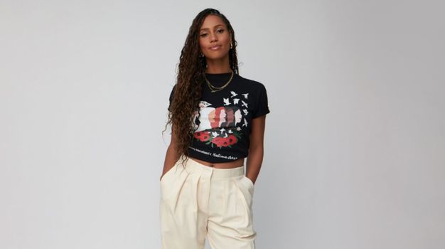 Vick Hope releases limited edition t-shirt collection for International Women's Day 2025