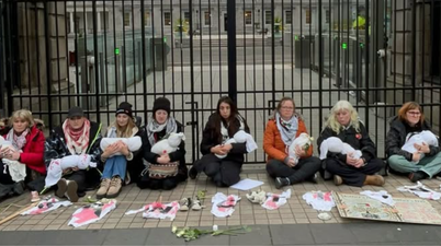 Mothers arrested during peaceful protest against genocide