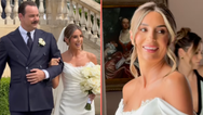Dani Dyer features Irish designer on her wedding day