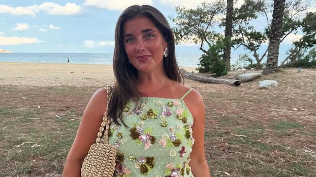 Annalivia Hynds slaps back at trolls as she stuns on last night of mini-moon