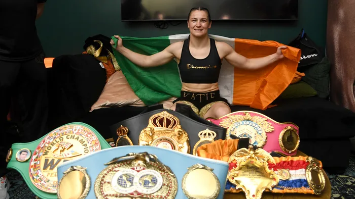 Katie Taylor was victorious in her trilogy fight with Amanda Serrano