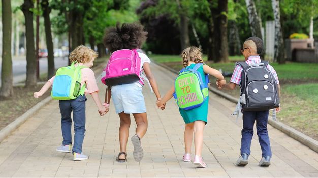 Parents raving about this waterproof backpack for 'messy' kids.