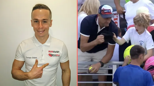 CEO issues official statement after 'stealing' cap from child at US Open