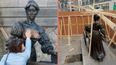 ‘Subject to endless derision’ – Molly Malone statue boarded up for restoration