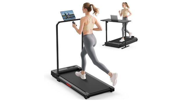‘Fantastic’ folding treadmill for home workouts has price slashed to less than €100
